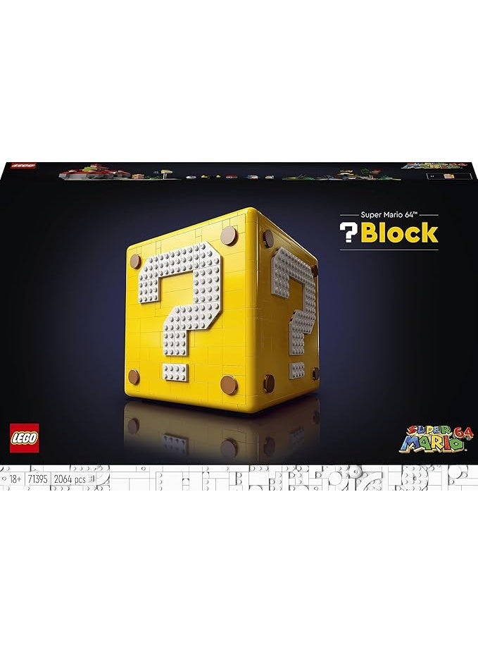 ليغو مجموعة بناء علامة الاستفهام من سوبر ماريو 64 رقم 71395 (2064 قطعة) للأطفال | لعبة تركيب إبداعية - Image 5